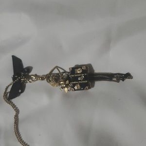 Betsey johnson luggage necklace